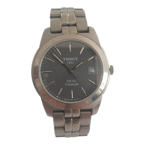Tissot titanium watch - titanium,