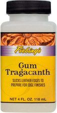 Fiebing's Gum Tragacanth Leather Edge Burnisher | Slicker Sealant Finish 118ml