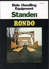 Standen "RONDO" Round Bale Trailer Brochure Leaflet
