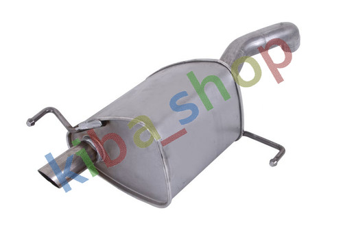 Exhaust system rear silencer - system,