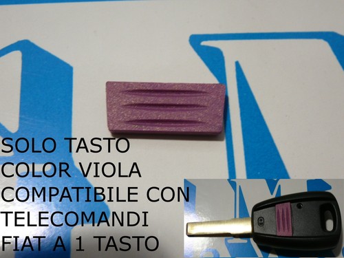 Rubber key purple fiat - key, 500