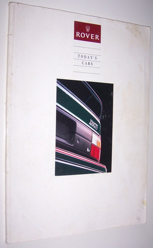 Rover cars 1991 - rover, sales