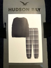MENS HUDSON BAY FLEECE PYJAMAS