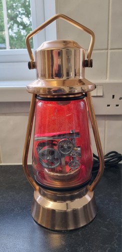 Hurricane lamp with working - lamp,