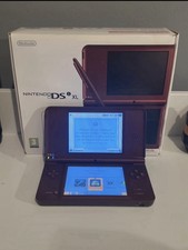 Nintendo Dsi XL Console Burgandy Red - Boxed 