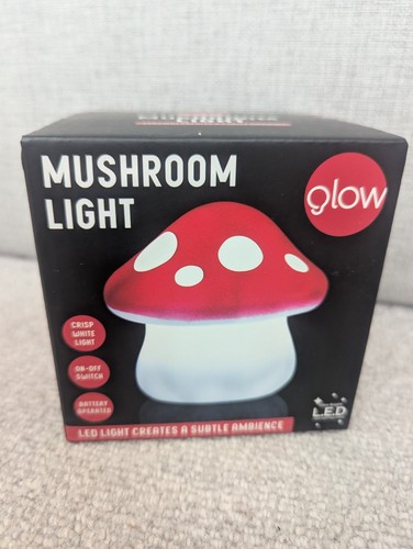 Glow led mushroom light - mushroom,