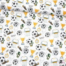 100% Cotton Fabric Footbal