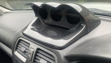 Carbon fibre gauge pod triple