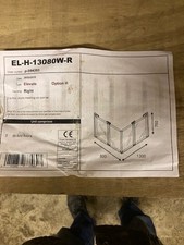 IMPEY ELEVATE HALF HEIGHT SHOWER DOORS 1300 X 800