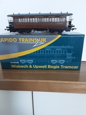 Rapido W&U BOGIE TRAMCAR LNER BROWN