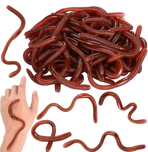 Pcs fake earthworm soft - earthworm,,