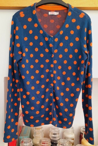 Cath kidston blue orange spot - cath, blue/orange