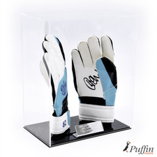 Perspex Goalkeeper Glove Display Case (With Free Inscription Plaque)