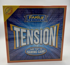 Tension The Top 10 Naming Game Family Edition Cheatwell Quiz Board Complete BNIB