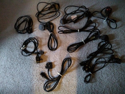 Job lot kettle leads x11 - lot,