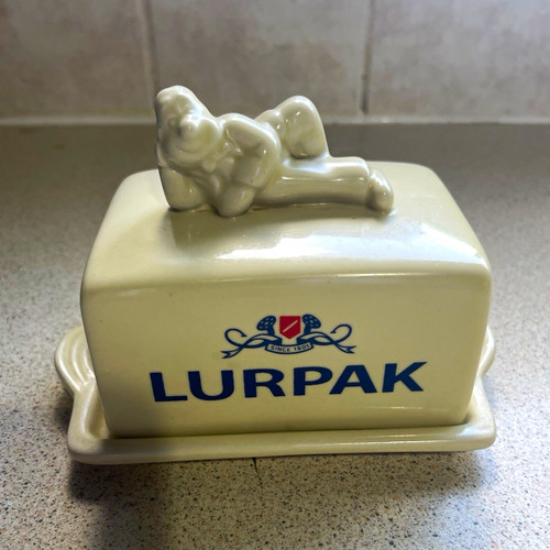 Lurpak ceramic covered butter - ceramic,