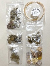 Metal Charms for Crafts & Jewellery. Keys, DragonFlies, Cogs, Clocks + others.