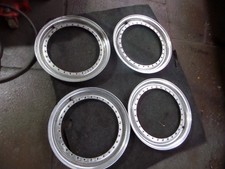 4 x 15 INCH BBS SPLIT RS RM RIMS 30 HOLE LIPS BMW VW MK1 MK2