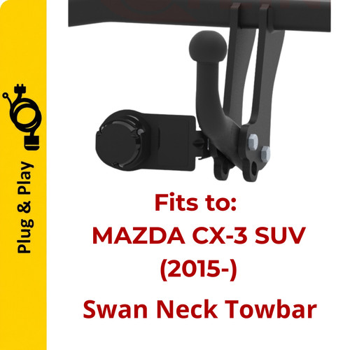 Tow bar for mazda dk - for,