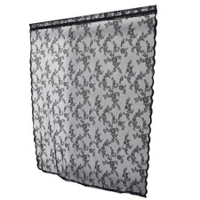  Black Lace Gothic Curtains