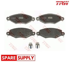 BRAKE PAD SET, DISC BRAKE FOR