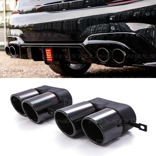 Quad rear exhaust tips - quad,