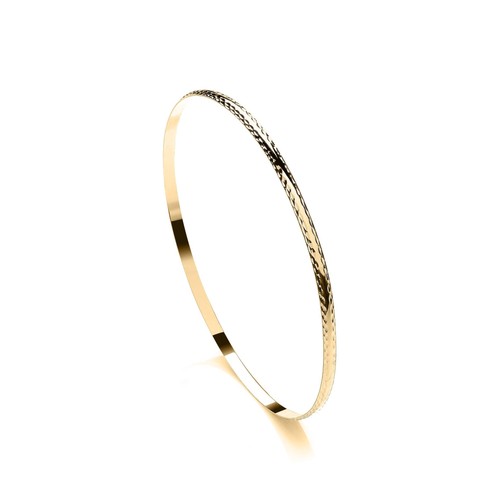 9ct yellow gold 3mm profile - 3mm, d-profile