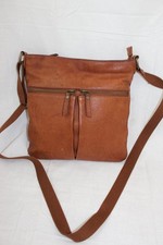 Fat Face Brown Leather Double