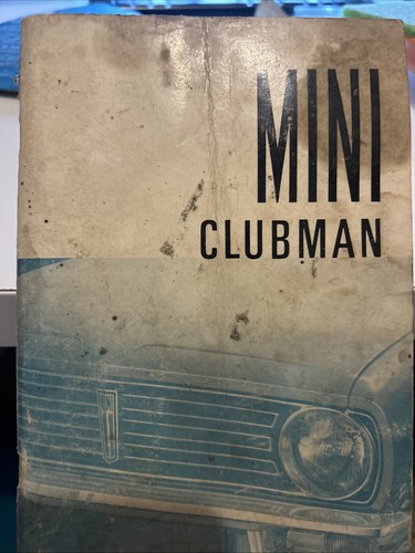 Mini clubman 1000 saloon - clubman,