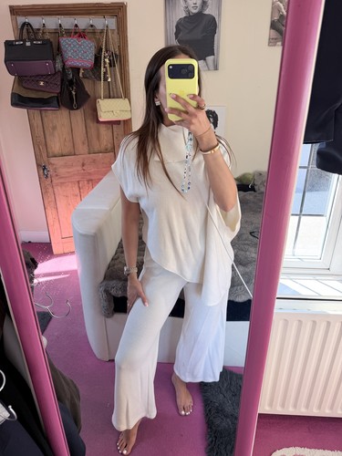 Zara cream top and - zara,
