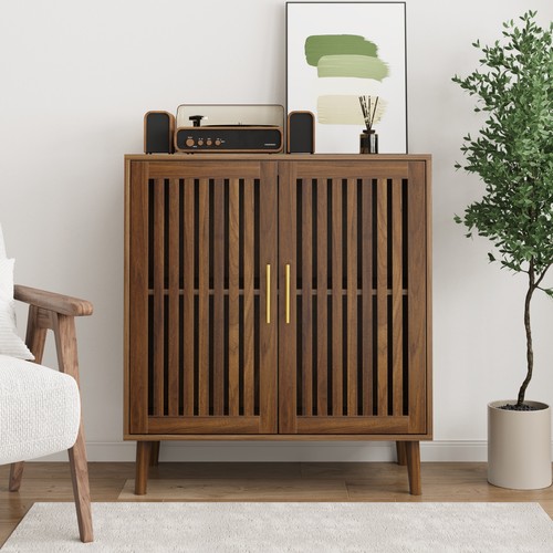 Wooden sideboard buffet - wooden, accent