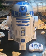 Star Wars Large Thinkway 16" inch R2D2 Astromech Droid Remote Controlled.