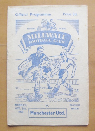 Millwall manchester united - millwall,