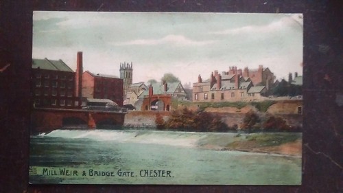 Mill weir bridge gate - &,