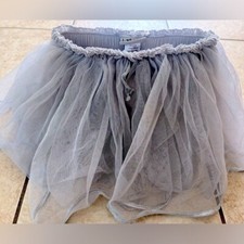 Next little girls grey silver
