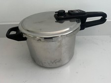 Vintage Tefal Exclusive Sensor 6L Pressure Cooker With Spare Weight Inserts 3215
