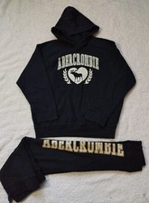 Abercrombie kids Girls Tracksuit Age 7/8, 9/10. Fair Condition. UK POST ONLY