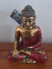 Hand Painted BUDDHA Statue