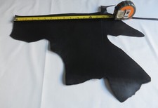 BLACK VEG TAN LEATHER OFF CUTS