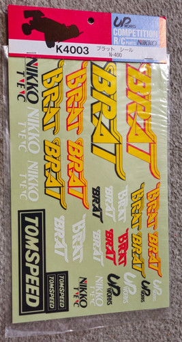 Nikko brat decals k4003 - nikko,