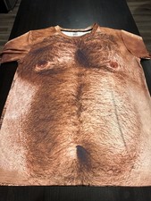 Gag Gift Hairy Chest Mens