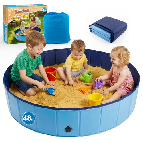 Foldable sandbox inch - foldable,