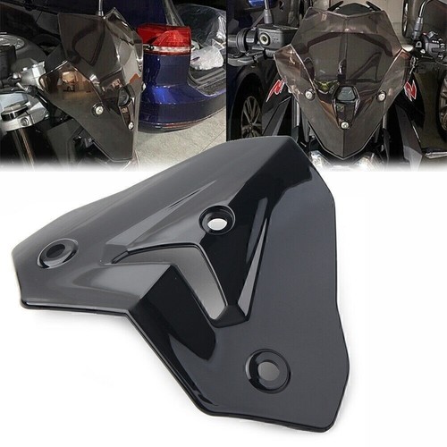 Black shield windscreen - black,
