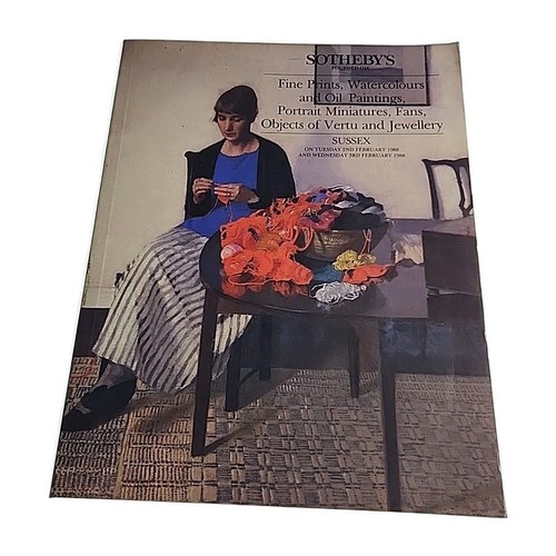 Sothebys sussex catalogue 1988 - sussex,