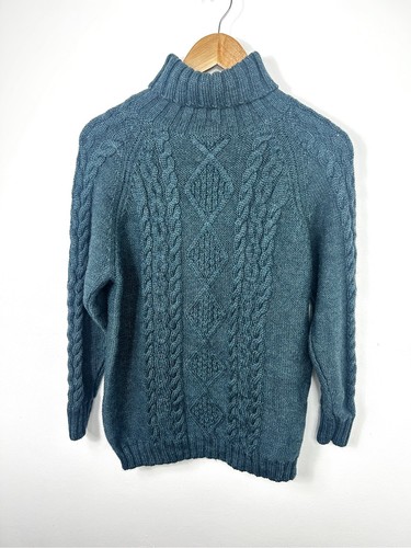 Woolovers green guernsey style - green,