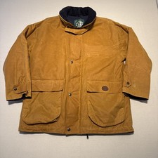 Oxford Blue Wax Jacket Mens