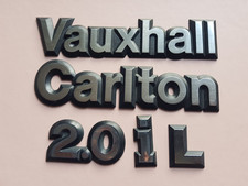 Vauxhall Carlton badge set rear used