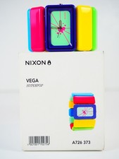 Nixon The Vega Watch Multicoloured Hyperpop Bangle Watch New without tags