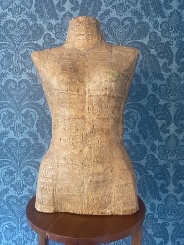 Vintage mannequin torso mold - vintage,