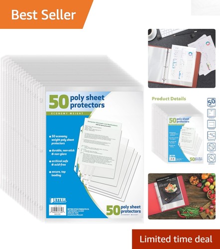 Pack clear sheet - 50-pack,